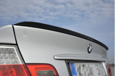 Накладка сплиттер на крышку багажника на BMW 3 E46 Coupe
